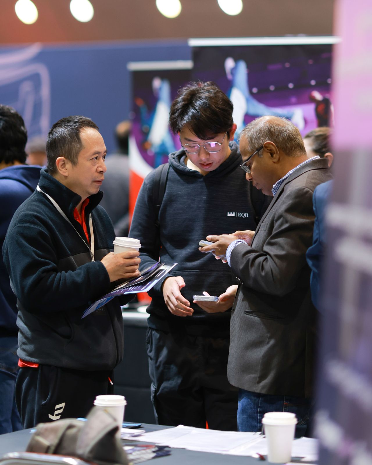 Global AI Pitch Summit main stage with speakers