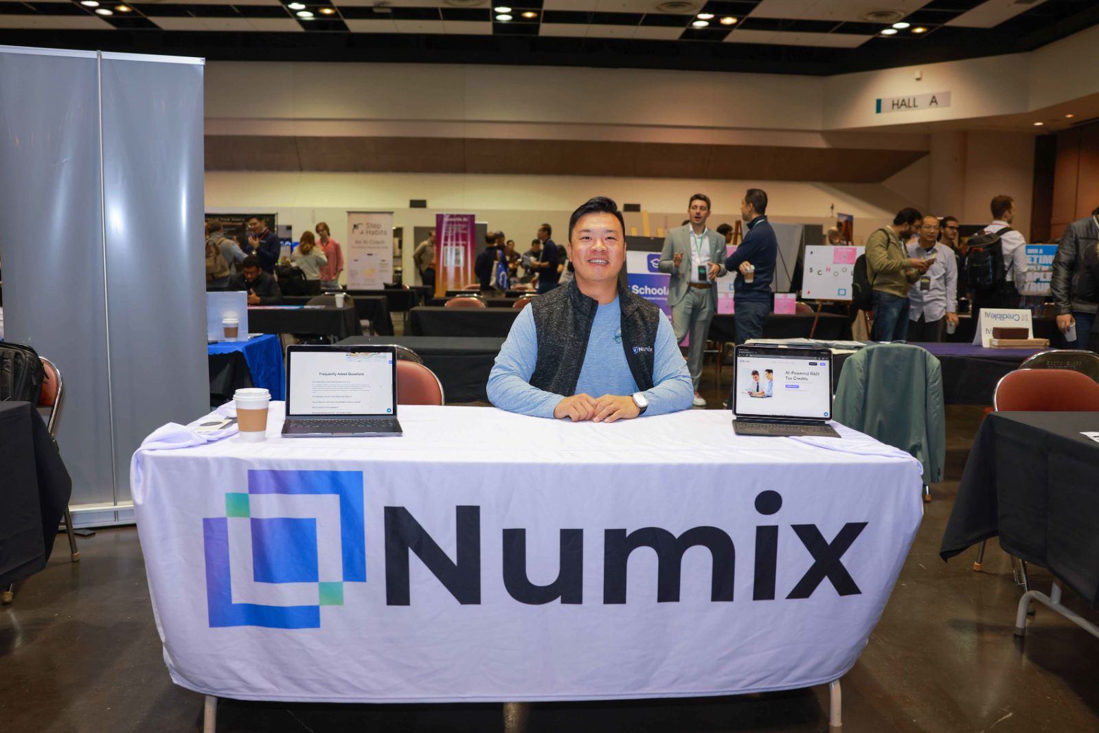 Speaker panel at Global AI Pitch Summit