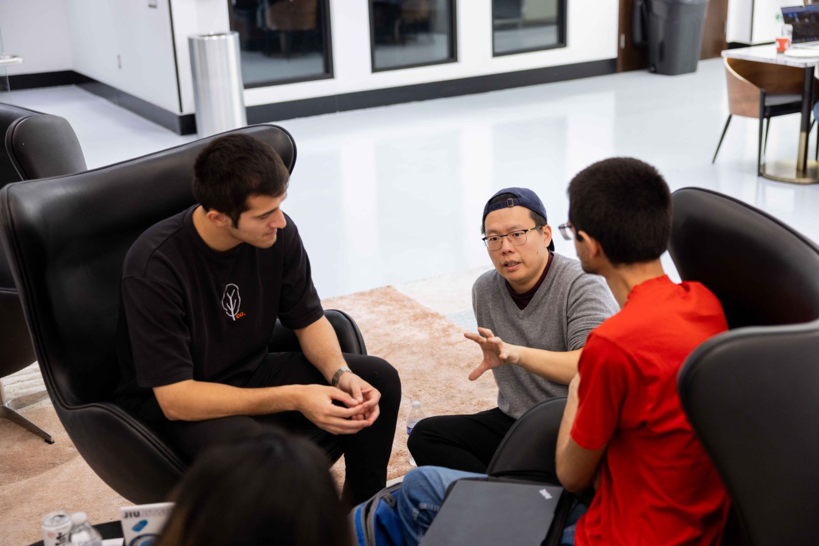 Professional event photography at New York tech hackathon award ceremony