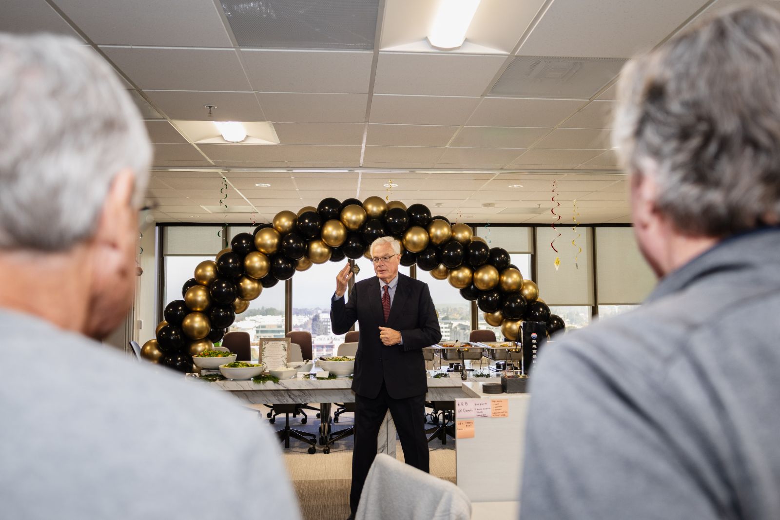 Celebration moments at a Retirement Party in San Mateo by JY Studio