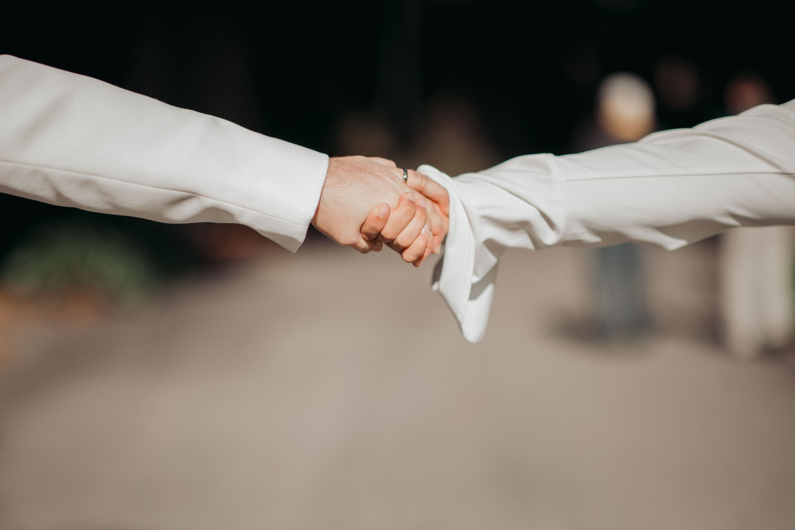 Romantic City Hall wedding photography with natural window light by SlowMo Studio