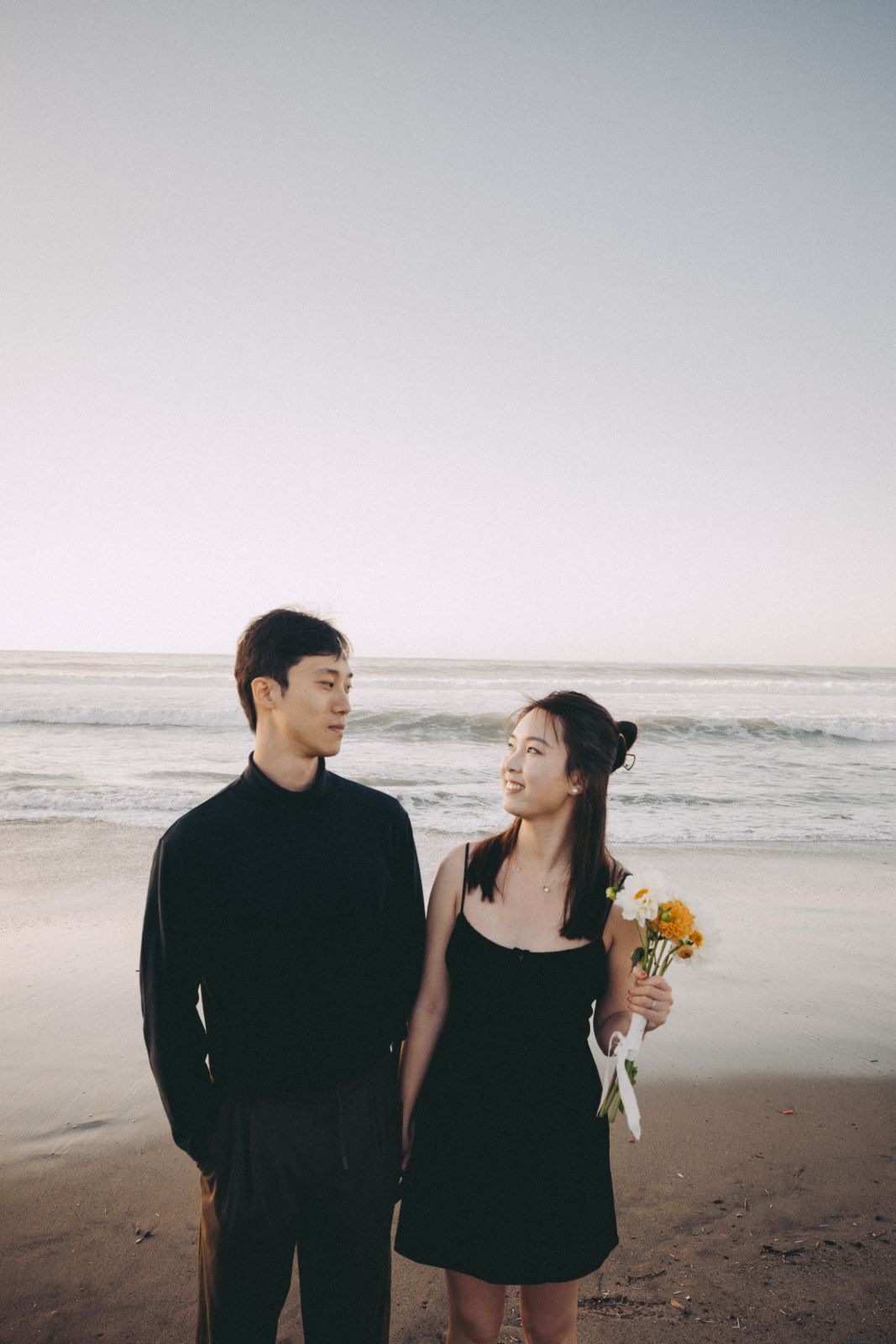 San Francisco wedding photographer capturing genuine connection in cinematic city portraits