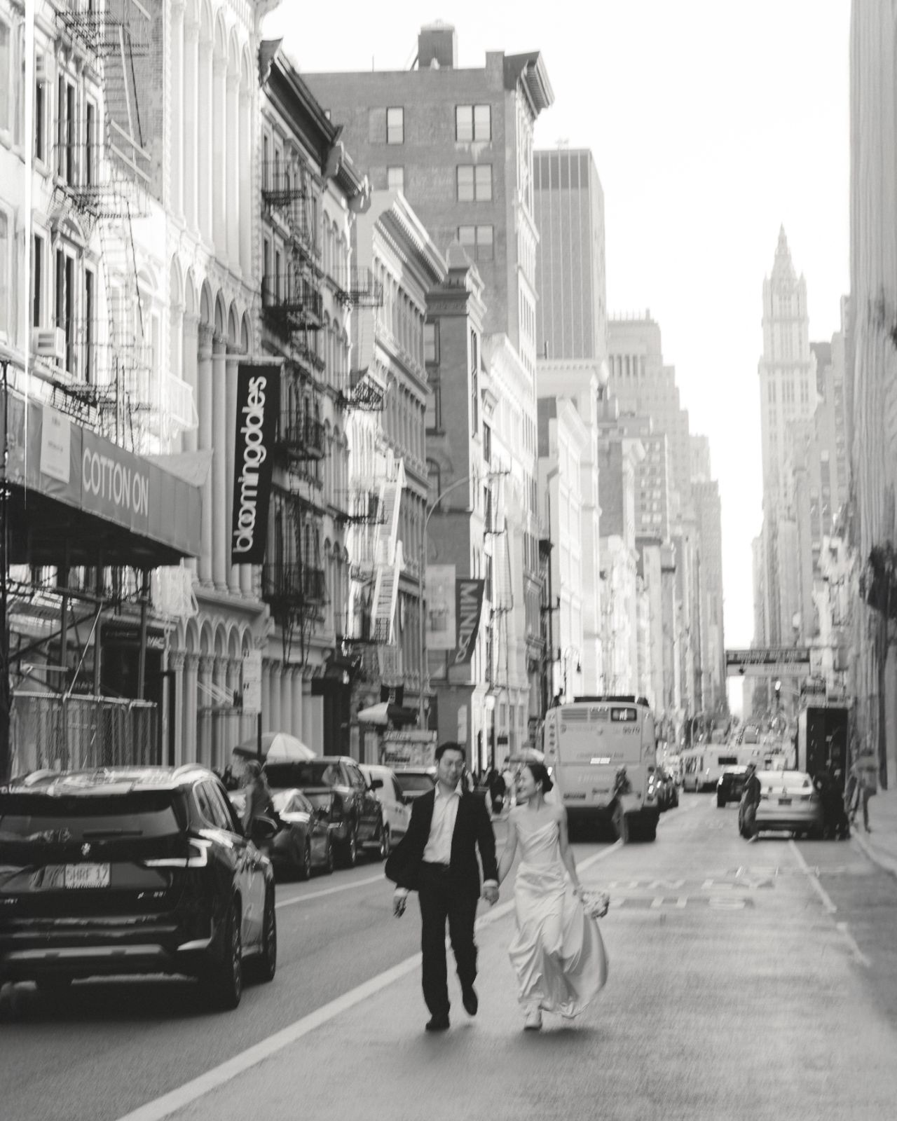 San Francisco Bay Area wedding photographer for elegant cinematic couple portraits